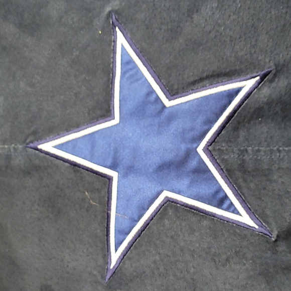 LIKE NEW VINTAGE DALLAS COWBOYS PRO PLAYER LEATHER COAT. HEAVY-DUTY. XL - Picture 6 of 6